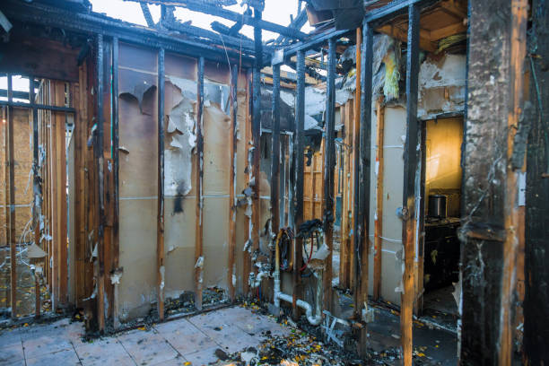 Professional Fire Damage Repair technician working in Lake Elmo, MN
